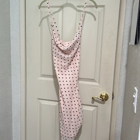 NASTY GAL POLKADOT DRESS - Picture 2 of 5